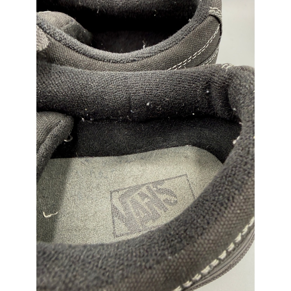Vans Mens Low Top Canvas Bearcat Skate Shoes All Black Sneakers Mens Size 11 - Picture 16 of 16